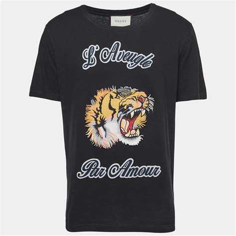 t shirt gucci l'aveugle par amour|Gucci L'Aveugle Par Amour Bee T.